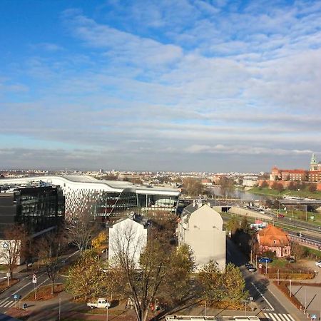 Apartament W Budynku Nad Wisla, Barska 69 Krakow Bagian luar foto