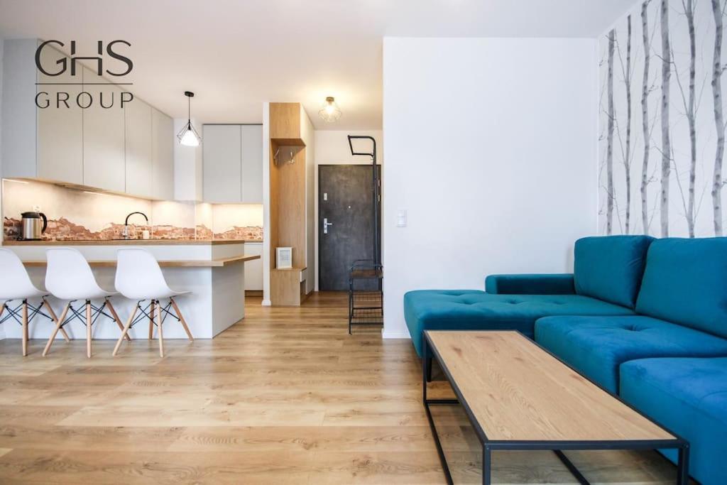 Apartament W Budynku Nad Wisla, Barska 69 Krakow Bagian luar foto