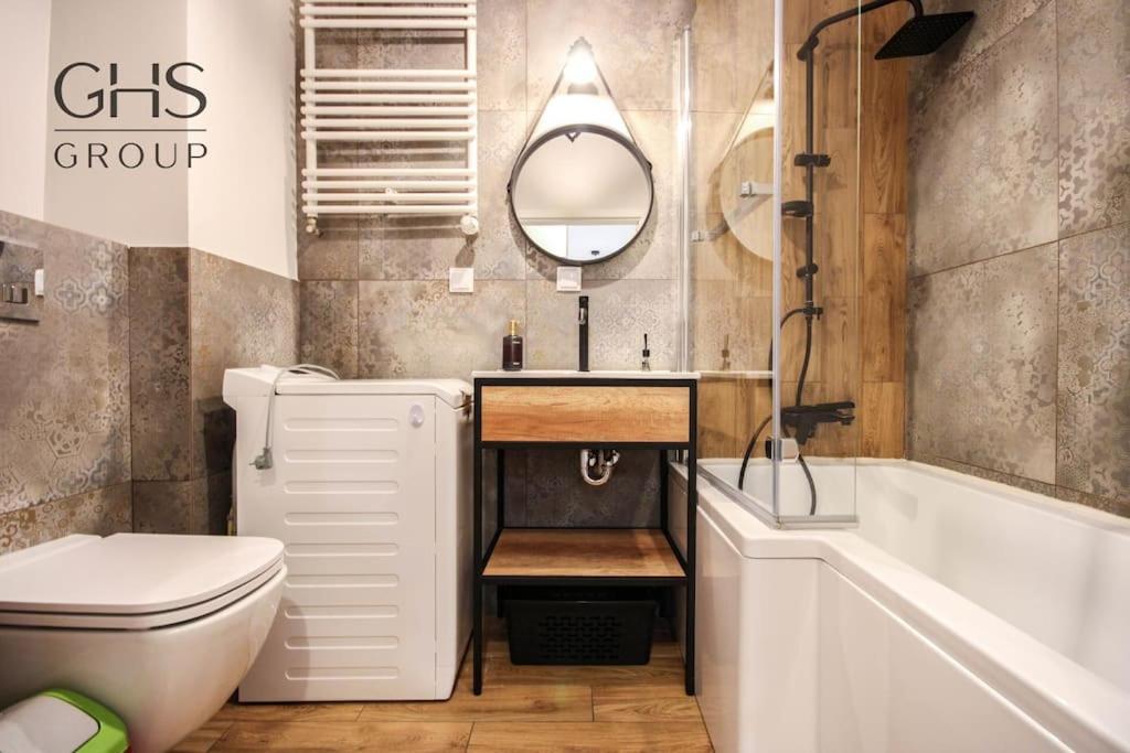 Apartament W Budynku Nad Wisla, Barska 69 Krakow Bagian luar foto
